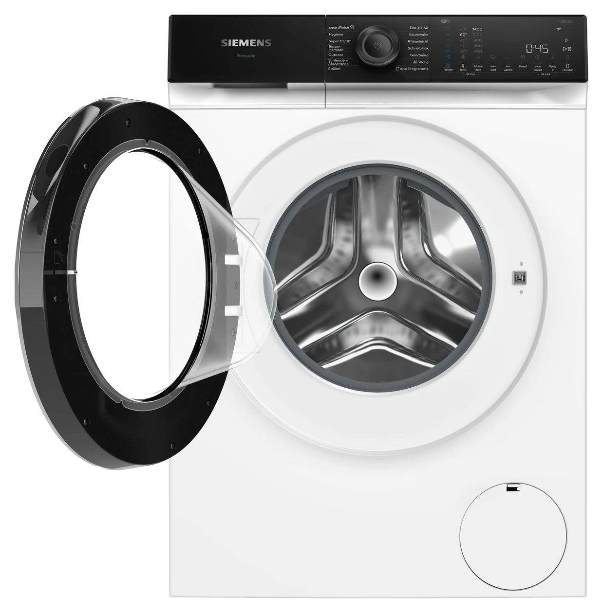 iQ500 WG44H2MECO 9 kg Frontlader Waschmaschine 1400 U/min aquaStop Funktion 