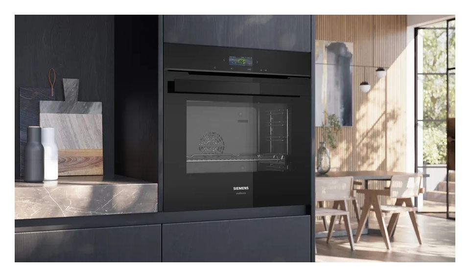 iQ700 HB934GBB1 Einbaubackofen groß AutoClean (Edelstahl, Schwarz) 