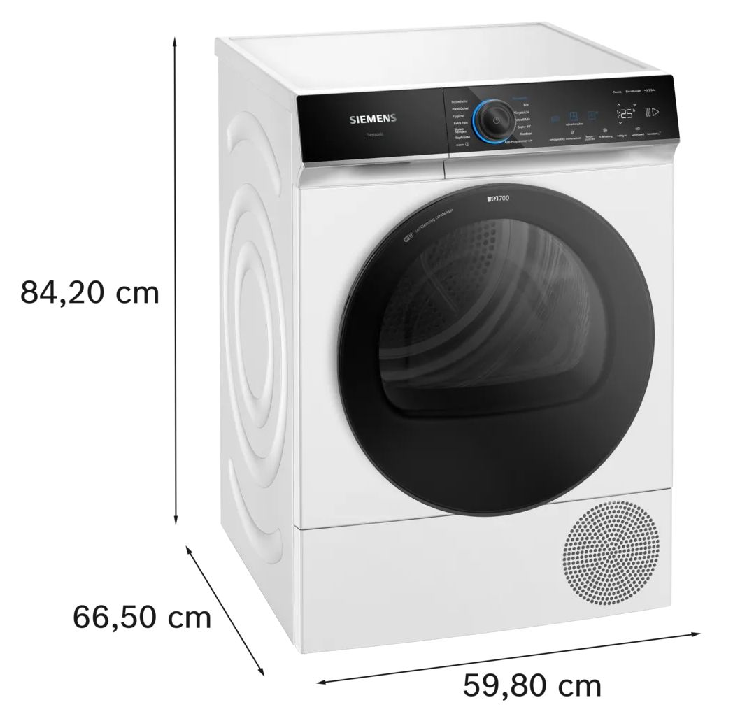 iQ700 WQ46B2DEX Wärmepumpen Trockner Frontlader AutoClean 