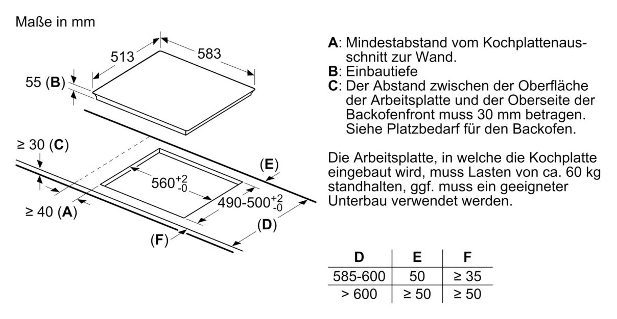 PQ522VAAB (EM645CQB6E + HE278GBB4) Herdset groß AutoClean activeClean mit 60 cm Induktions Kochfeld 
