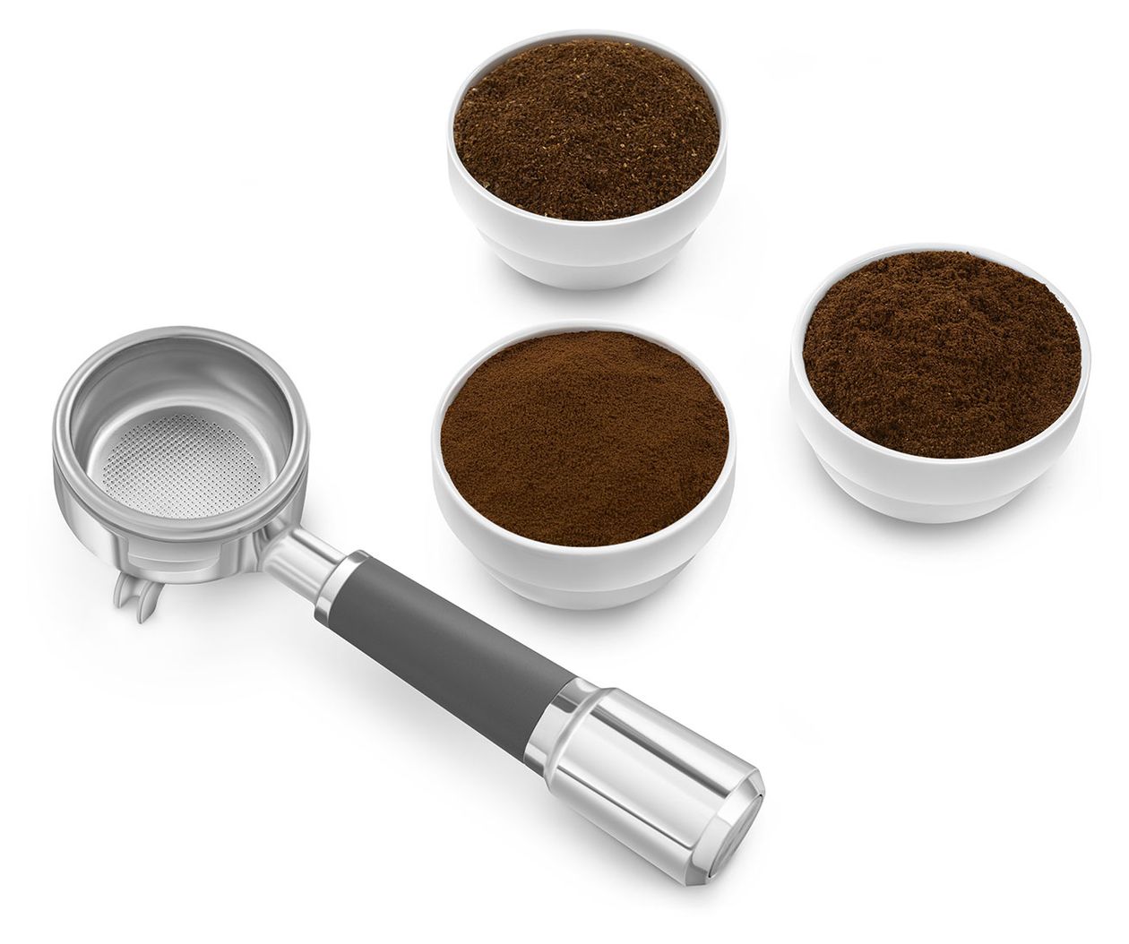 CGF02SSEU Kaffeemühle für 240 g 150 W  (Aluminium) 