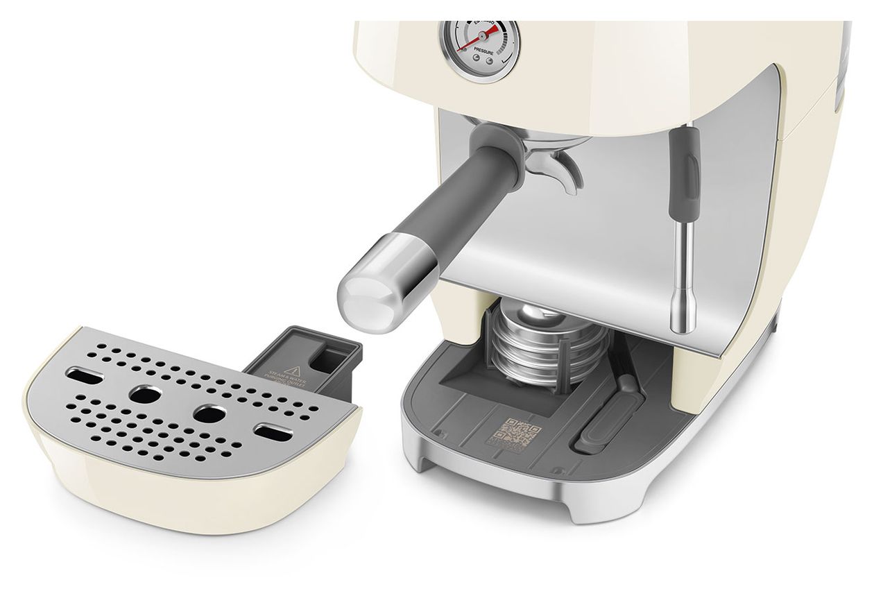 ECF03CREU Siebträger Kaffeemaschine 15 bar 1480 W  (Cremefarben) 
