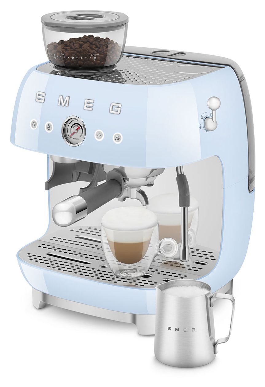 EGF03PBEU Siebträger Kaffeemaschine 15 bar 1650 W  (Blau) 