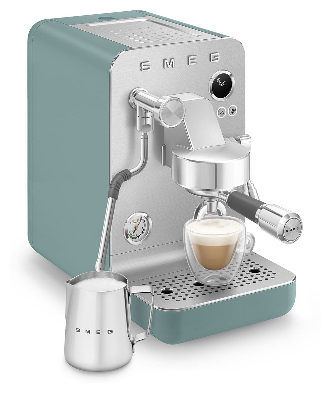 EMC02EGMEU Kaffeevollautomat 15 bar 1,7 l  (Grün) 