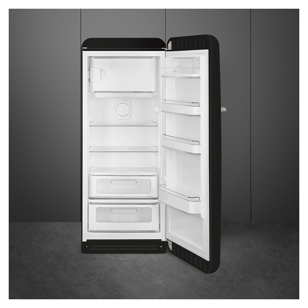 FAB28RBL6 270 l / 244 l Kühlschrank freistehend EEK: C 104 kWh Jahr  (Schwarz) 