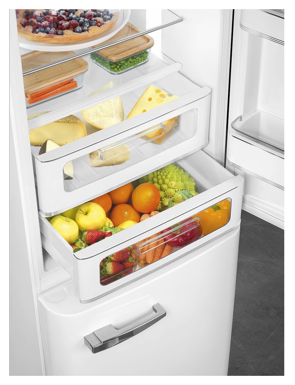 FAB32RWH6 234 l / 97 l Kühl-Gefrierkombi freistehend NoFrost 158 kWh Jahr  (Weiß) 