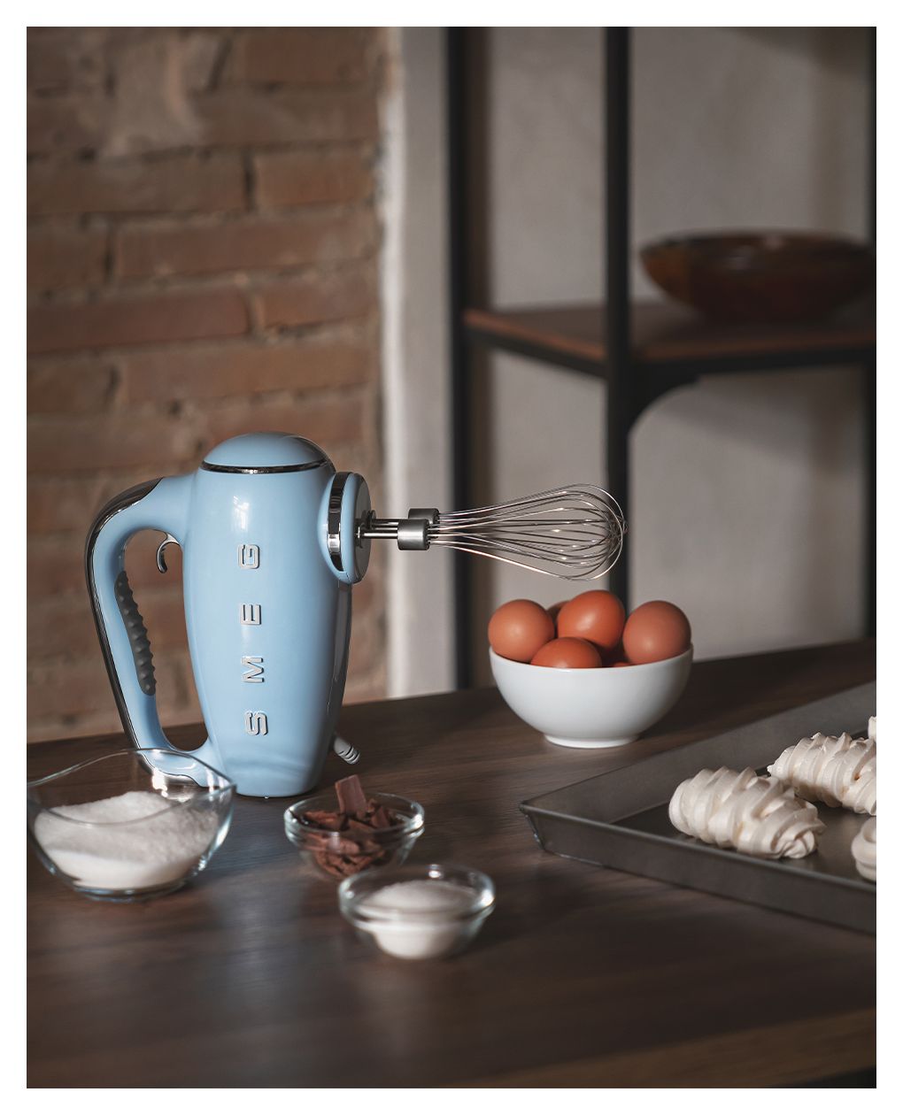 HMF01PBEU Handmixer 250 W 9 Stufen  (Blau) 