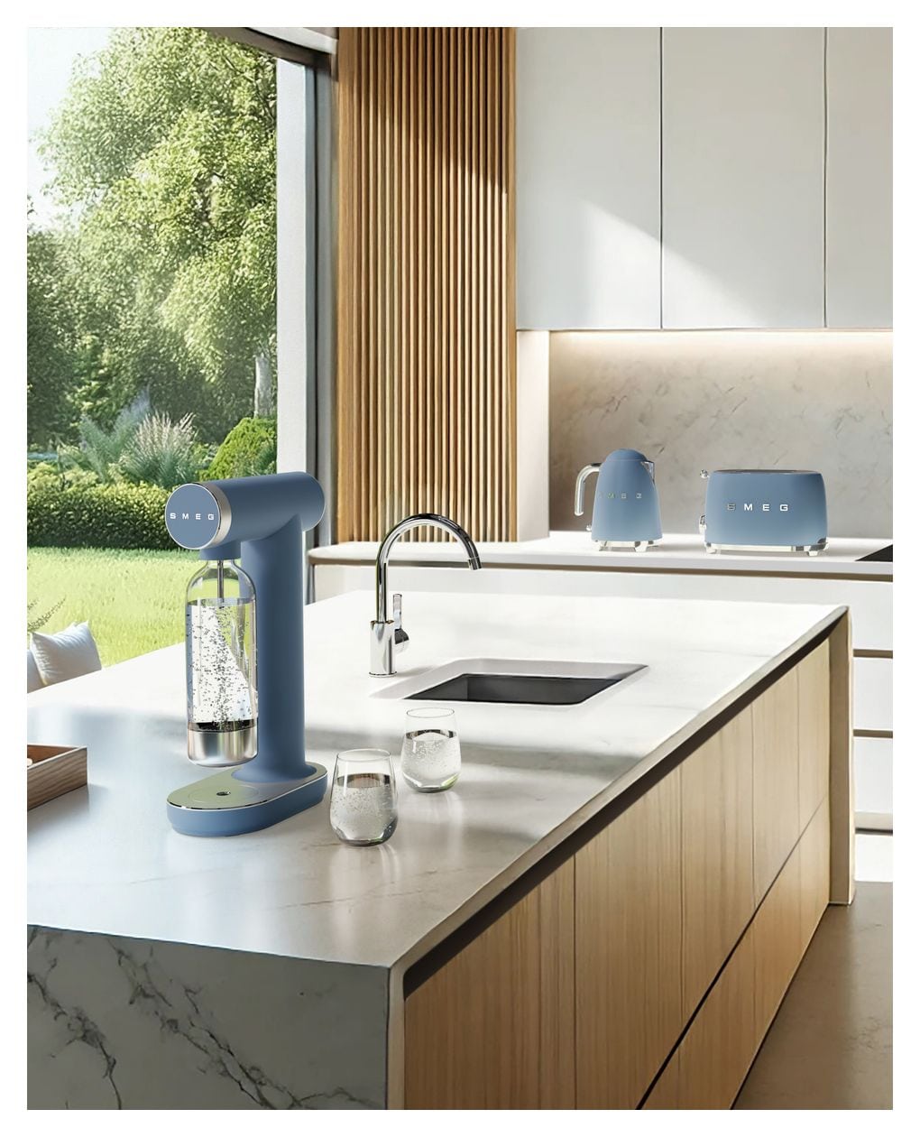 SKC01SBM Wassersprudler  (Blau) 