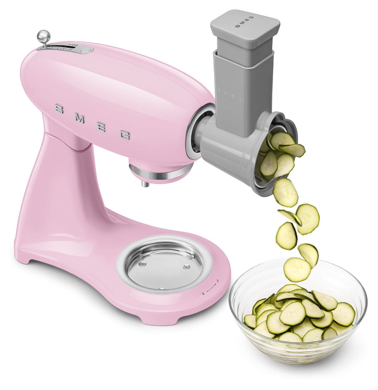 SMF05PKEU 1000 W Küchenmaschine 4,8 l  (Pink) 