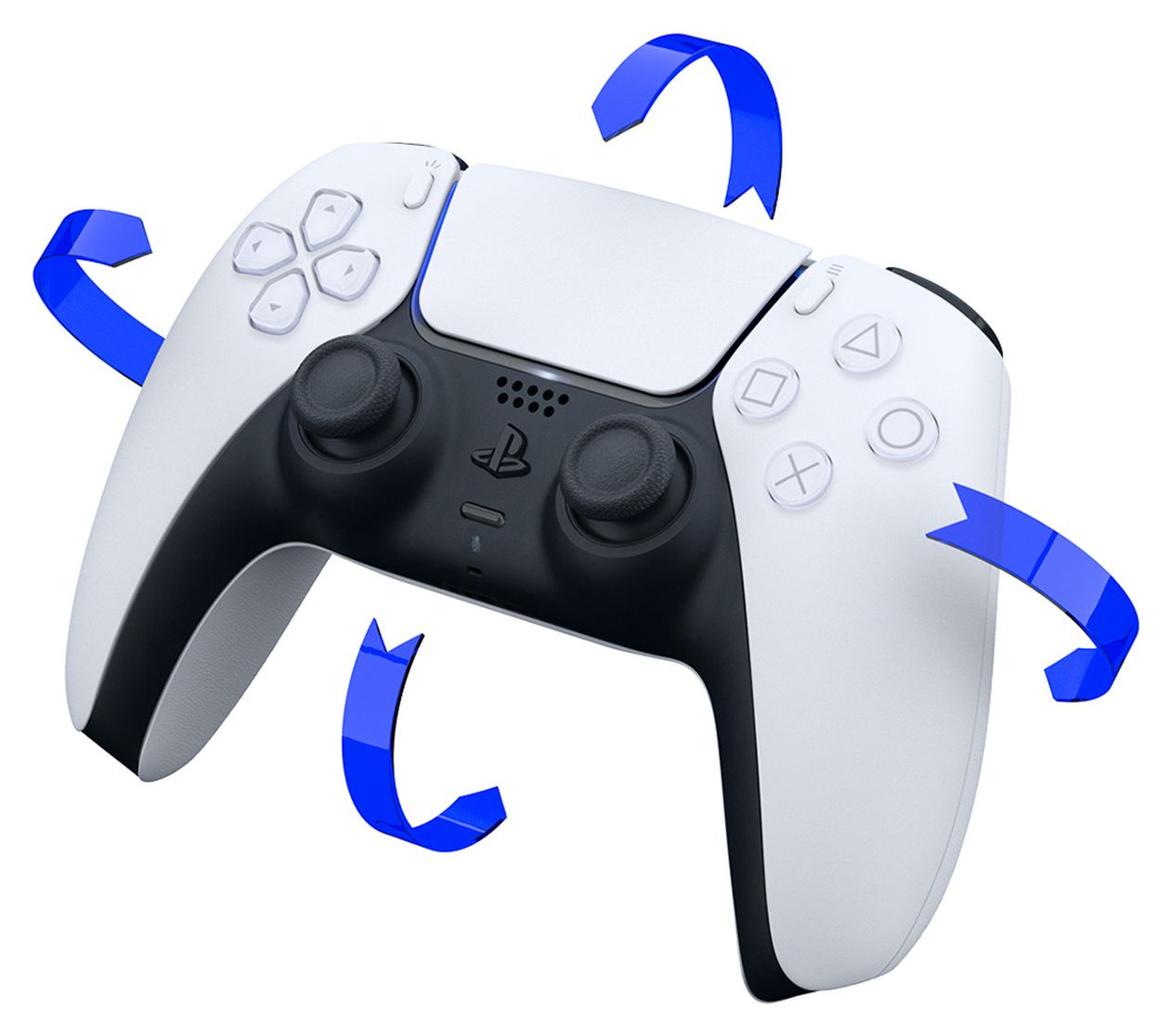DualSense Wireless Controller Analog / Digital Gamepad für PlayStation PS5  (Weiß) 