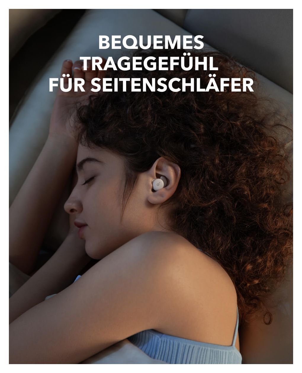 Sleep A20 In-Ear Bluetooth Kopfhörer kabellos 10 h Laufzeit IPX4  (Weiß) 