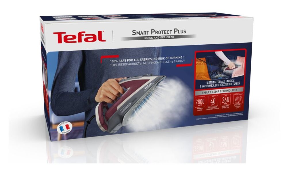 FV6870 Smart Protect Plus 40 g/min Trocken- & Dampfbügeleisen 
