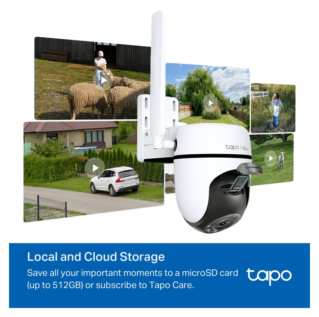 Tapo C501GW 1920 x 1080 Pixel IP-Sicherheitskamera IP66 Außen Nachtsicht  (Weiß) 