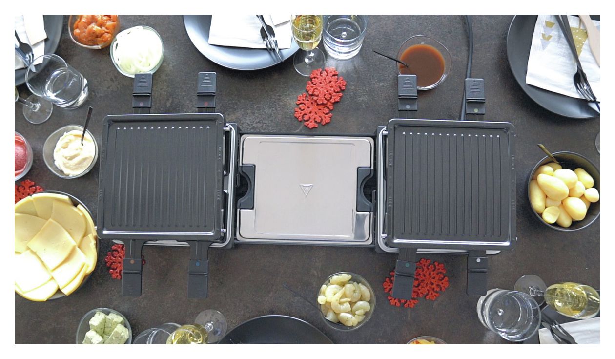48755 Raclette Extendable 8 Person(en) 1300 W 