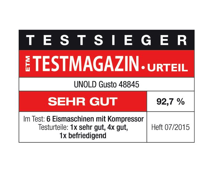 48845 Gusto 2 l Eismaschine 180 W 