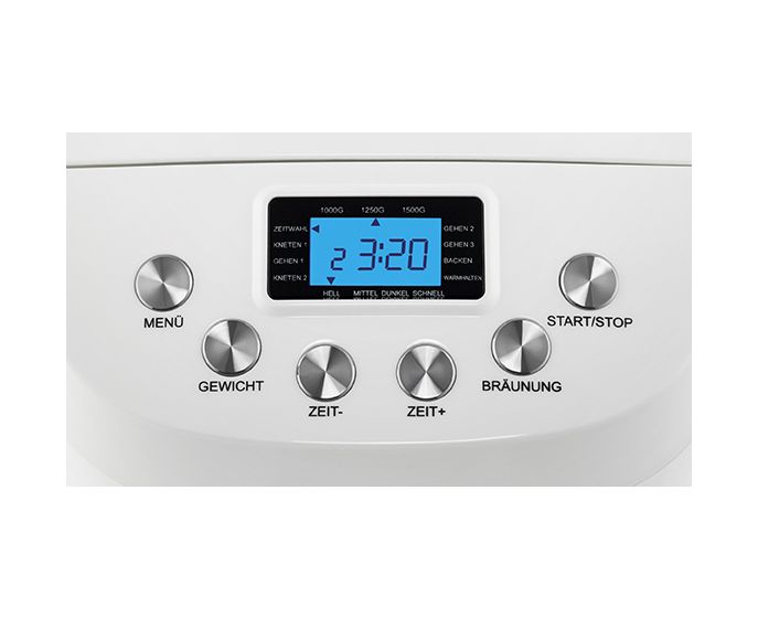 68520 Backmeister Big Brotbackautomat für 1,5 kg 850 W 