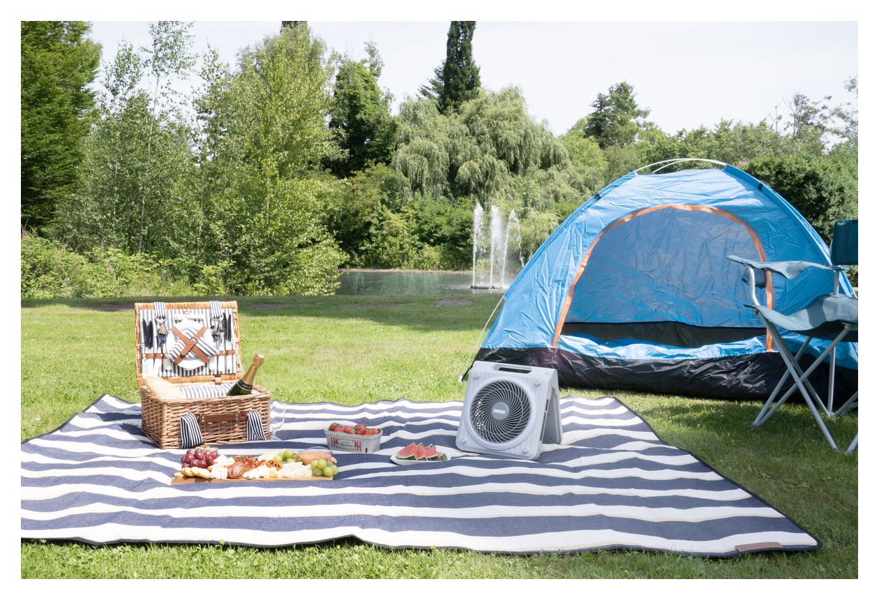 86516 Solar Handventilator  (Grün) 