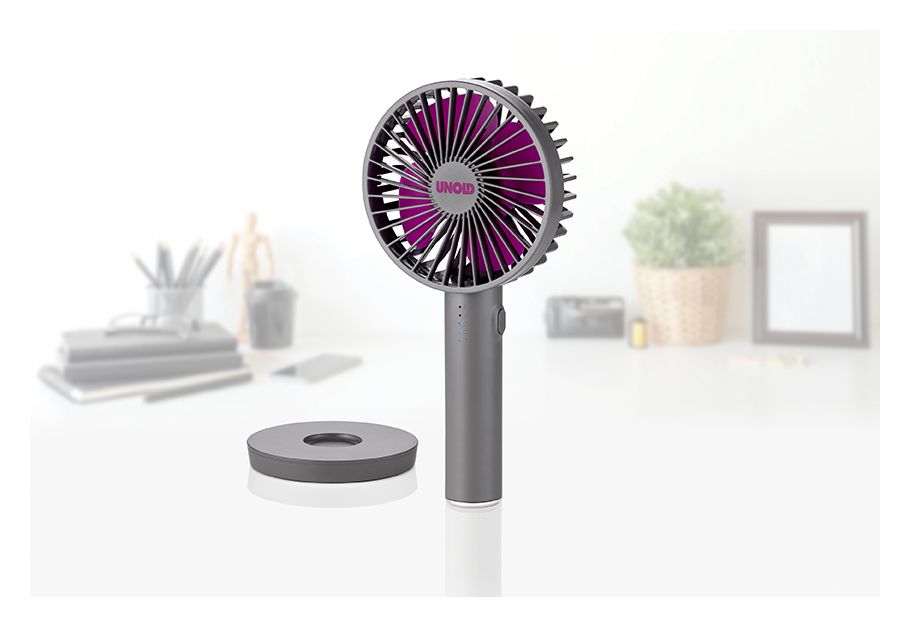 86629 Breezy II Handventilator  (Grau, Violett) 