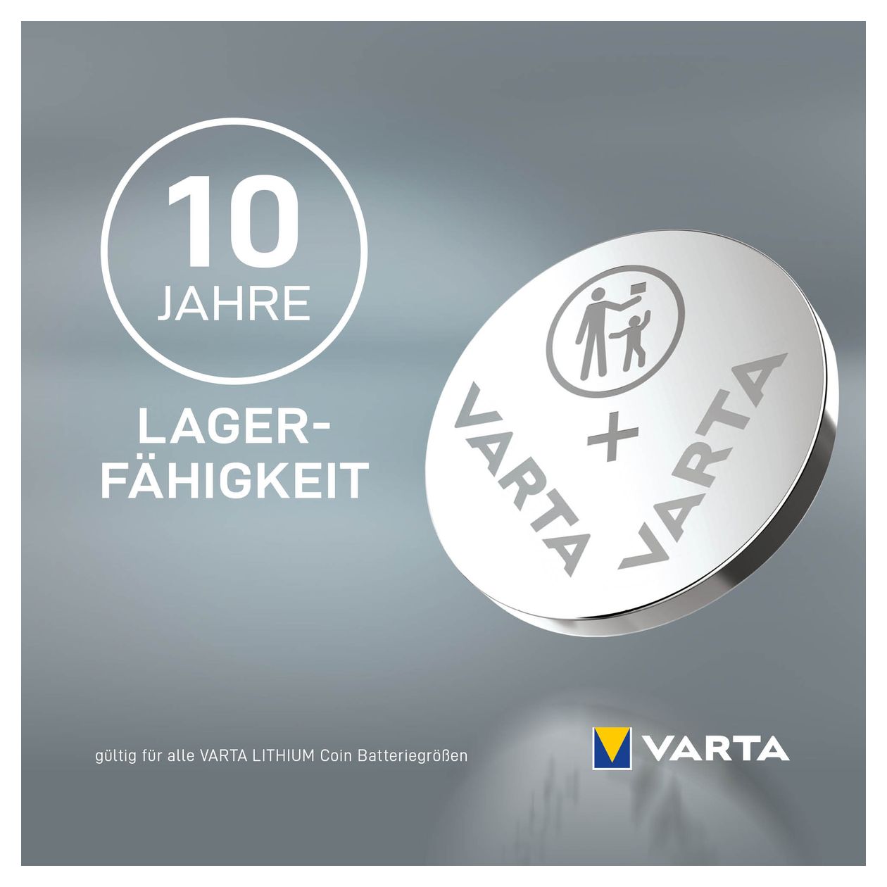 Lithium Coin Knopfzelle CR2025 Lithium 3 V 1 Stück  (Metallisch) 