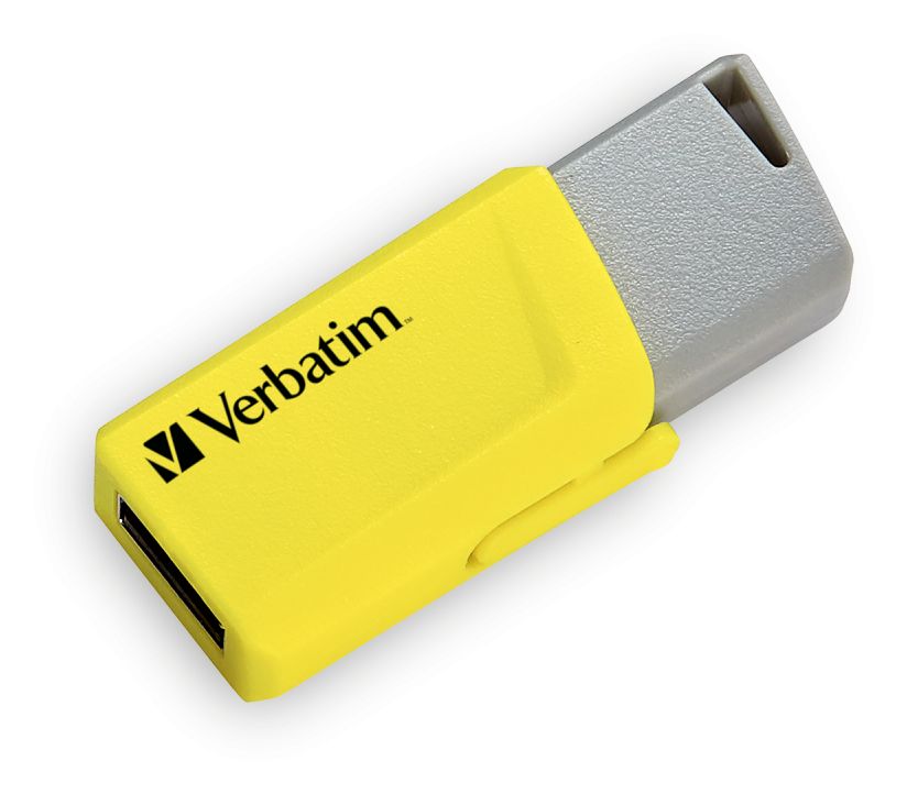 Store 'n' Click USB Typ-A Stick 16 GB  (Blau, Rot, Gelb) 