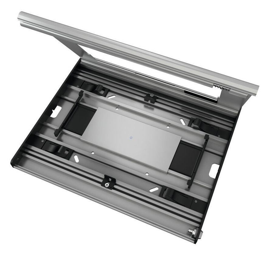 PTS2010 TabLock Tablethalterung aus Aluminium/Stahl für Universal bis 25,4 cm (10")  (Aluminium/Silber) 