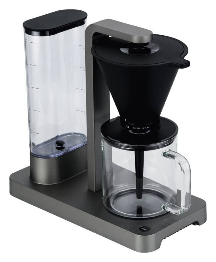 Performance CM7T-125 10 Tassen Filterkaffeemaschine 1,2 l  (Grau) 