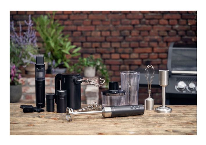 Xtend Kabelloses Handrührgerät Starter Set Handmixer 250 W 3 Stufen  (Schwarz) 