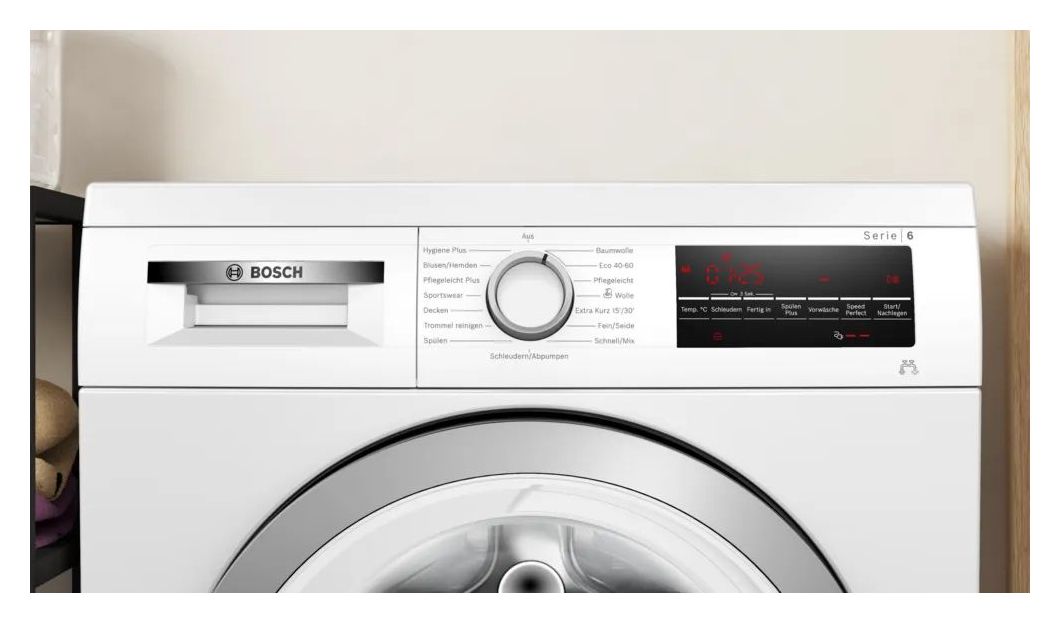 Serie 6 WUU28T49 9 kg Frontlader Waschmaschine 1400 U/min aquaStop Funktion 