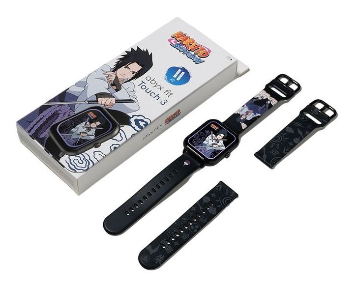 Touch 3 Digital Smartwatch Quadratisch IP67 360 h  (Schwarz) 
