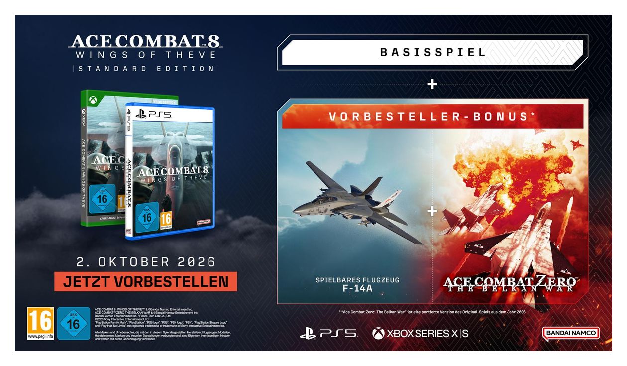 Ace Combat 8: Wings of Theve (PlayStation 5) 