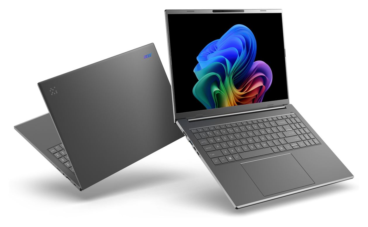 Aspire 16 AI A16-61M-R5EH WUXGA Notebook 40,6 cm (16 Zoll) 1920 x 1200 Pixel 16 GB Ram 512 GB SSD Windows 11 Home AMD Ryzen 5 max. 4,8 GHz intern  (Grau) 