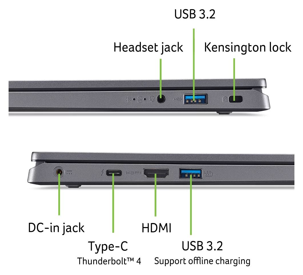Aspire 17 A17-51M-55NU A17-51M Notebook 