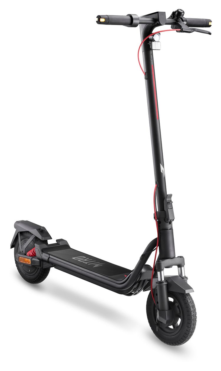 NES033 350 W E-Scooter 7,65 Ah bis 40 km Reichweite 19,2 kg  (Schwarz) 