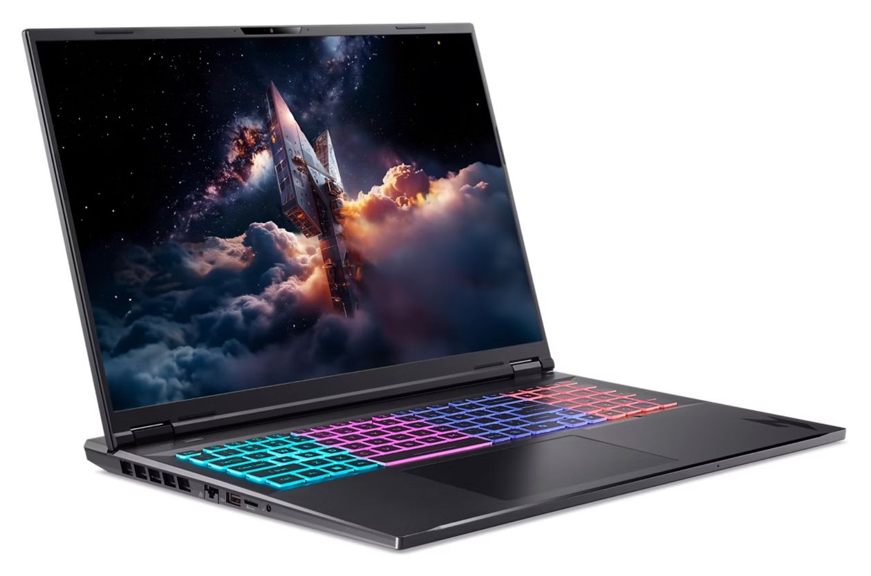 Nitro 18 AI AN18-61-R968 WQXGA Notebook 45,7 cm (18 Zoll) 2560 x 1600 Pixel 32 GB Ram 1 TB SSD Windows 11 Home AMD Ryzen 9 max. 5 GHz NVIDIA GeForce RTX 5070  (Schwarz) 