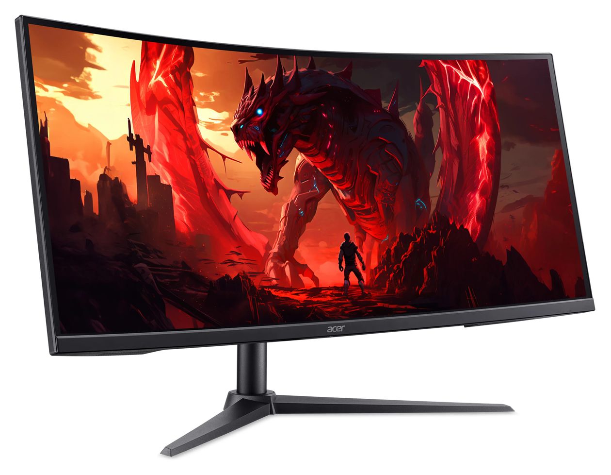 Nitro XZ340CURWEXZ 4K Ultra HD Monitor 86,4 cm (34 Zoll) 21:9 5 ms 250 cd/m²  (Schwarz) 