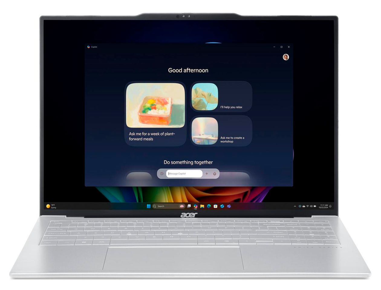 Swift SFA16-61M-R1FY WUXGA Notebook 40,6 cm (16 Zoll) 1920 x 1200 Pixel 32 GB Ram 1 TB SSD Windows 11 Home AMD Ryzen 5 max. 4,5 GHz intern  (Silber) 