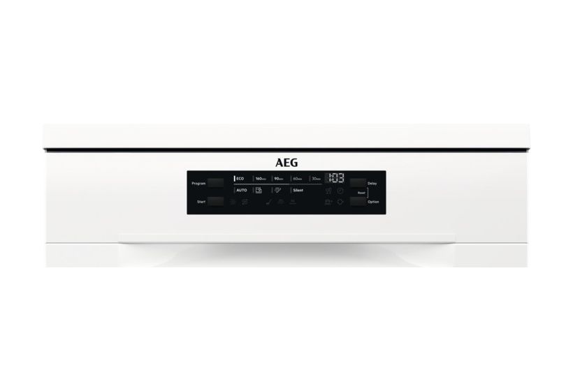 Serie 7000 FFB7571XPW 60 cm Geschirrspüler freistehend Leise 14 Maßgedecke aquaStop Funktion Auto Open 