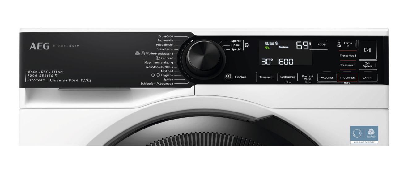 Serie 7000 LWR7E117EX 11 kg 7 kg Kondensations Waschtrockner 1500 U/min 