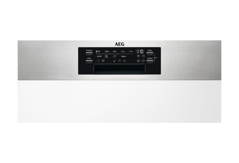 Serie 9000 FEE96807PM 60 cm Geschirrspüler teilintegriert (ohne Front) Leise 14 Maßgedecke aquaStop Funktion Auto Open 