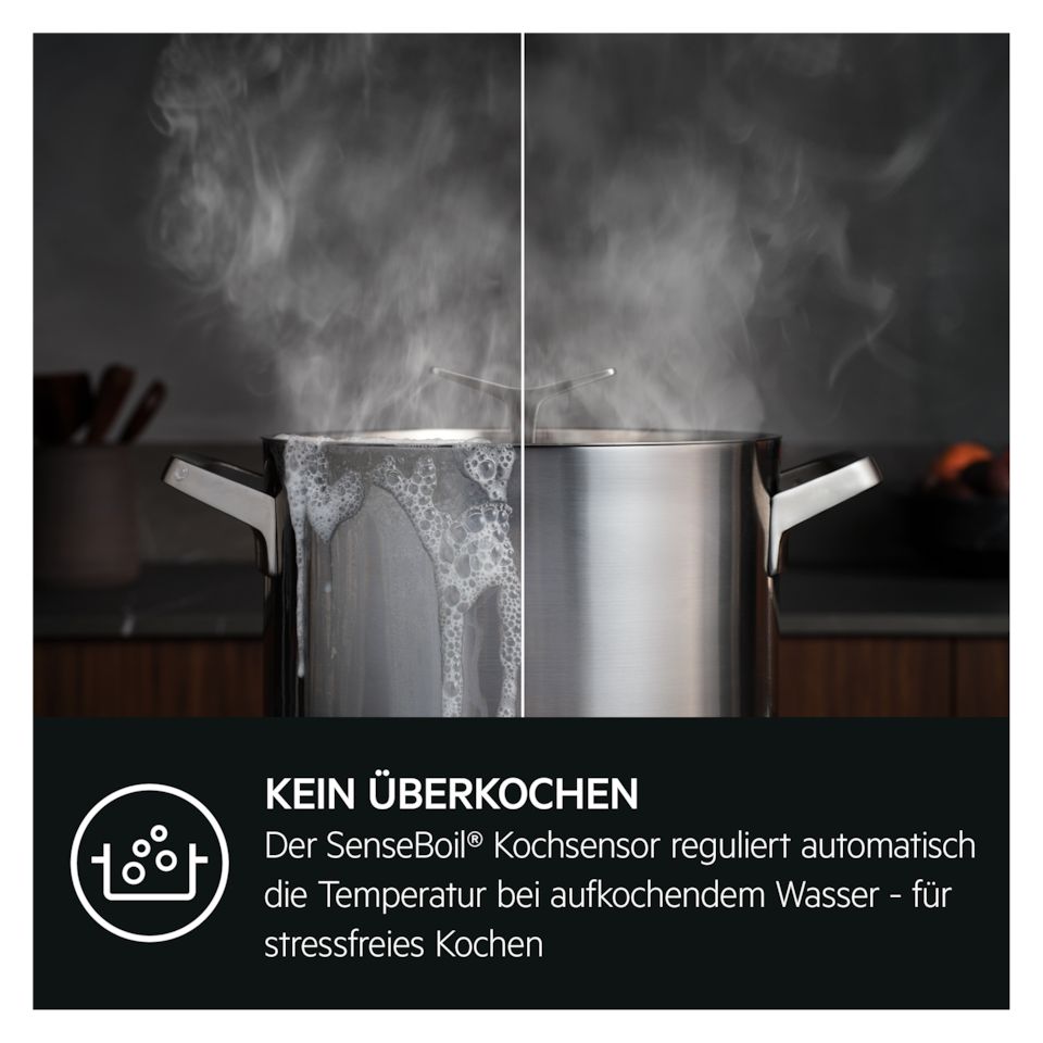 TI64IB1BXB autarkes 57.6 cm Induktions Kochfeld/Herdplatte 4 Zone(n) 