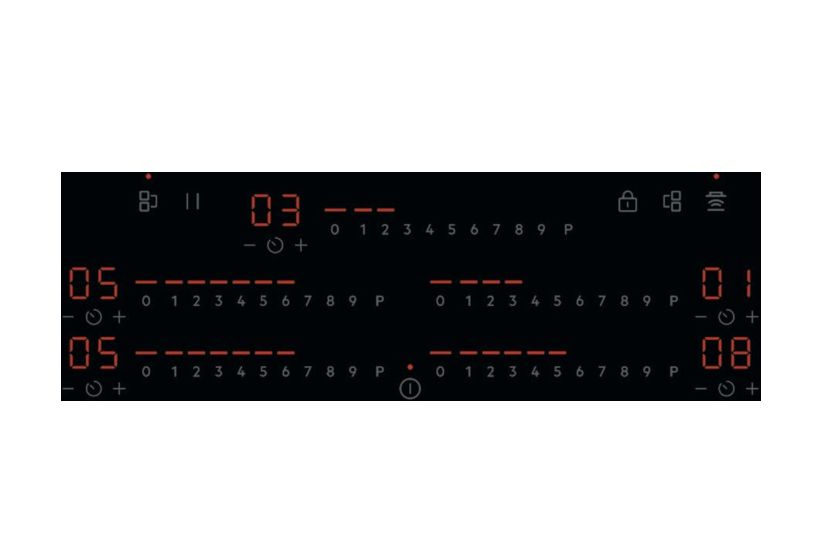 TK85IM0BSB autarkes 83 cm Induktions Kochfeld/Herdplatte 5 Zone(n) 