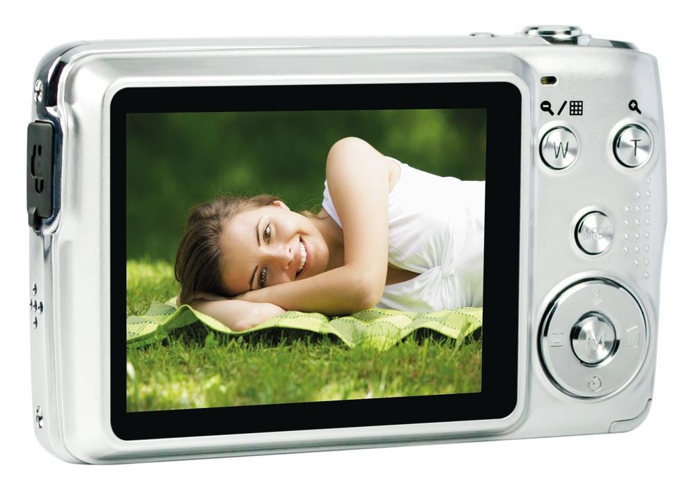 Realishot DC8200  Kompaktkamera 8x Opt. Zoom  (Silber) 