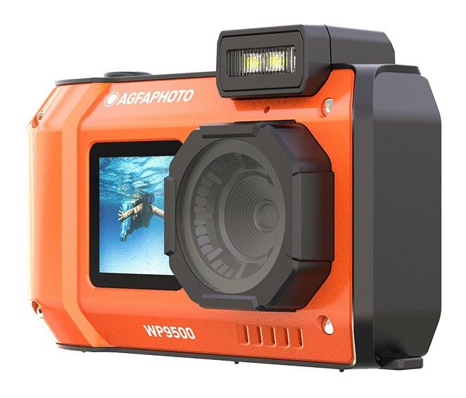 Realishot WP9500 24 MP   (Orange) 