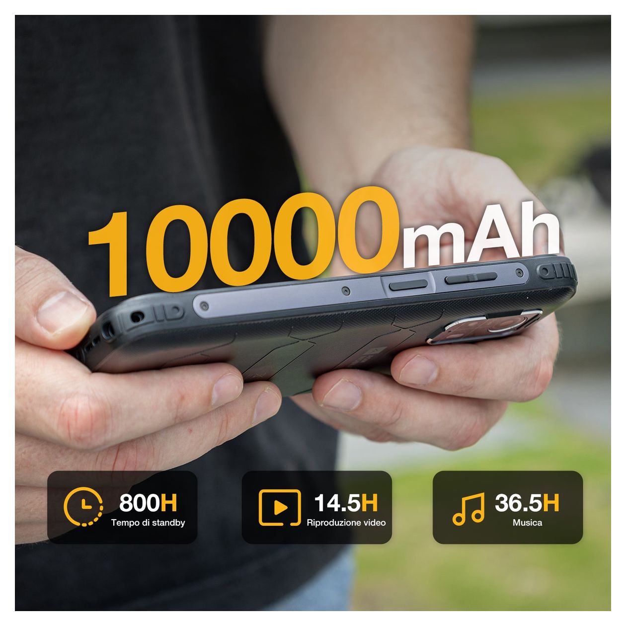 H Max 256 GB 4G Smartphone 16,7 cm (6.5 Zoll) 1,6 GHz Android 13 MP Dual Kamera Dual Sim WiFi 5  (Schwarz) 