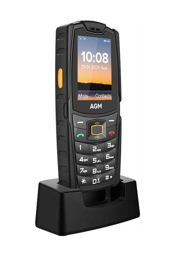 M6 4G Smartphone 6,1 cm (2.4 Zoll 0,3 MP Dual Sim  (Schwarz) 