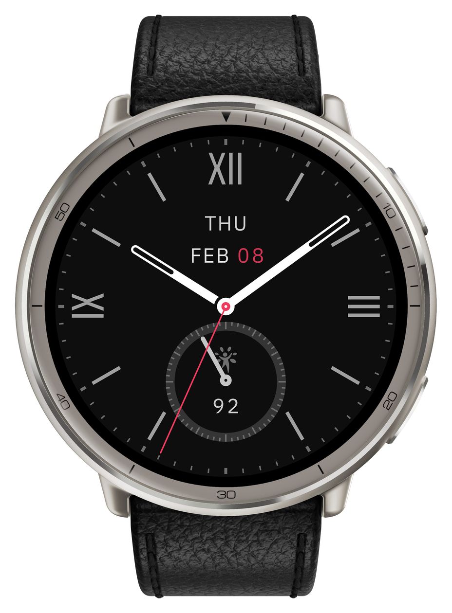 Active 2 Premium Digital Smartwatch Rund 456 h 353 ppi  (Silber) 