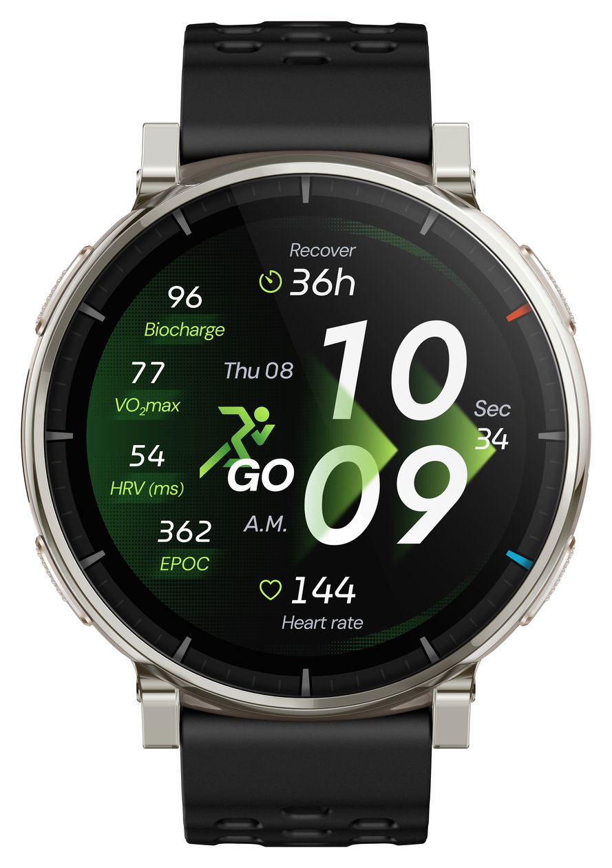 Active 3 Digital Smartwatch Rund 353 ppi  (Gold) 