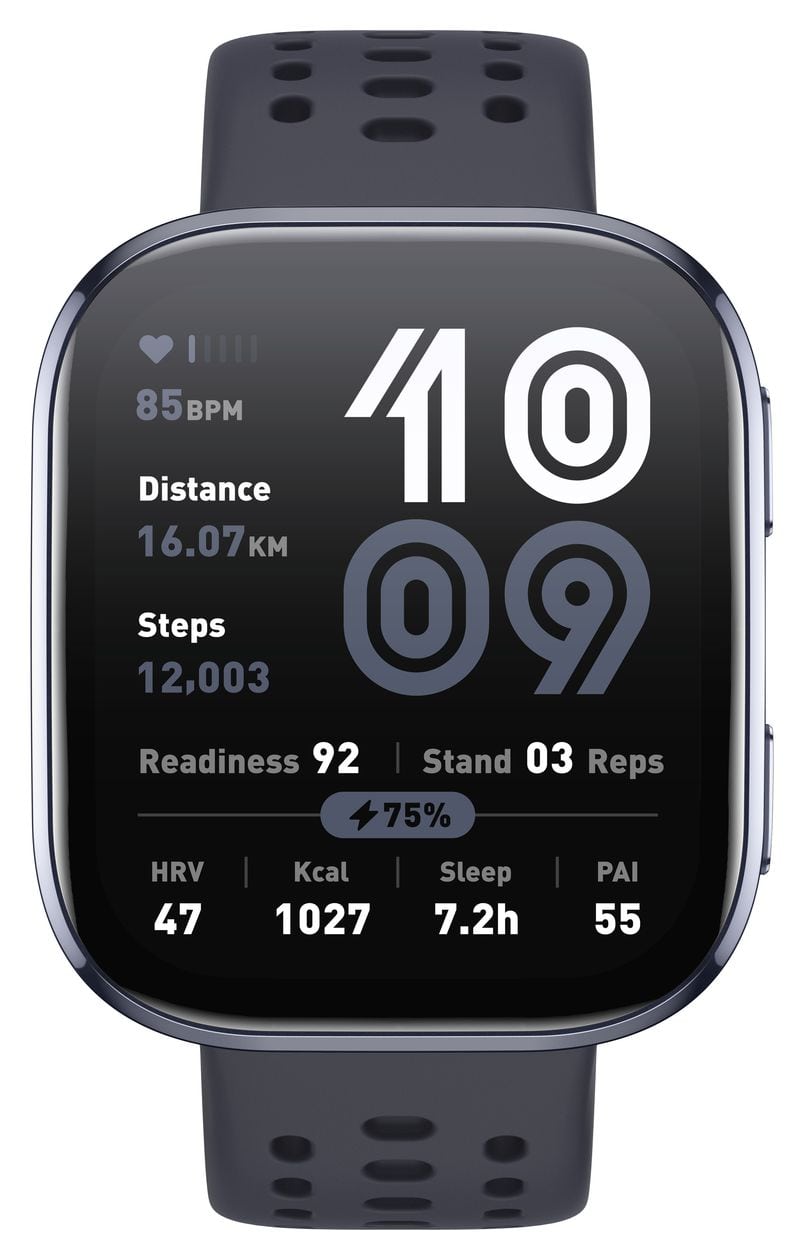 Bip 6 Digital Smartwatch Quadratisch 302 ppi  (Schwarz) 