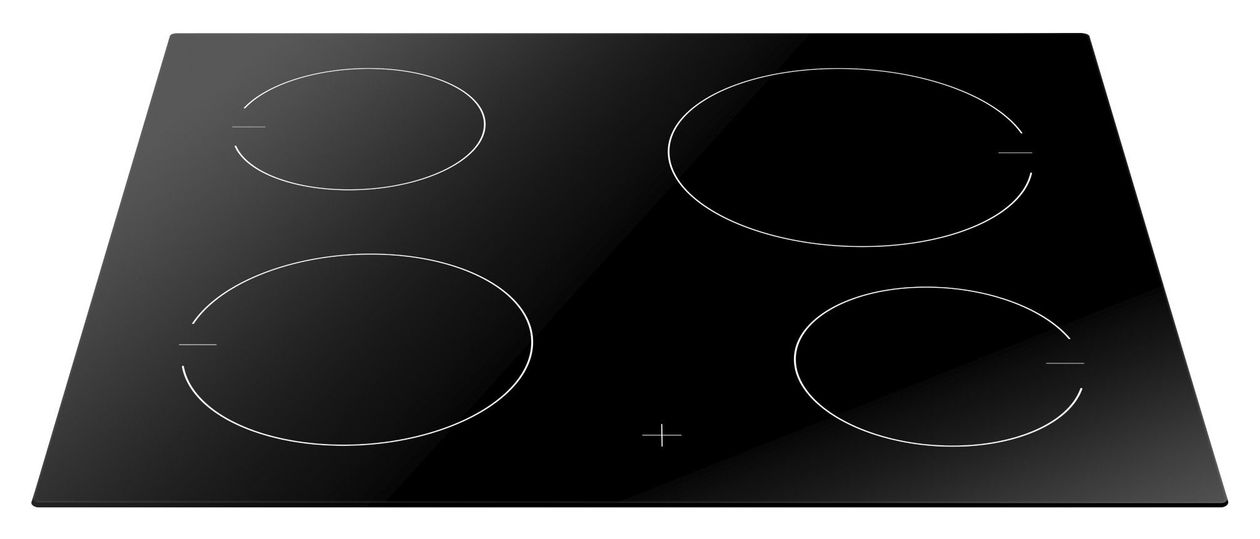 EC744000C herdgebundenes 60 cm Glaskeramik Kochfeld/Herdplatte 4 Zone(n) 