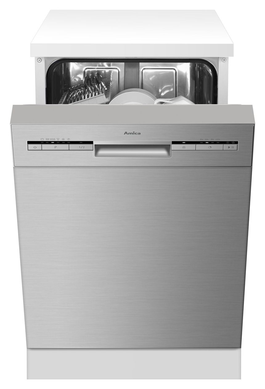 EGSPU500911E 45 cm Geschirrspüler teilintegriert (ohne Front) Leise 10 Maßgedecke aquaStop Funktion 